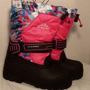ALEADER GIRLS COLD WEATHER WINTER SNOW BOOTS
